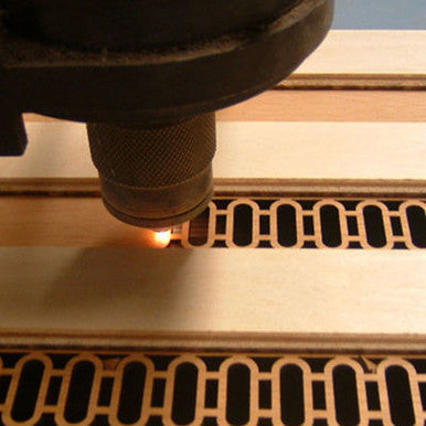Laser Cut Process - Size: Lasercut (1 Dollar per minute)