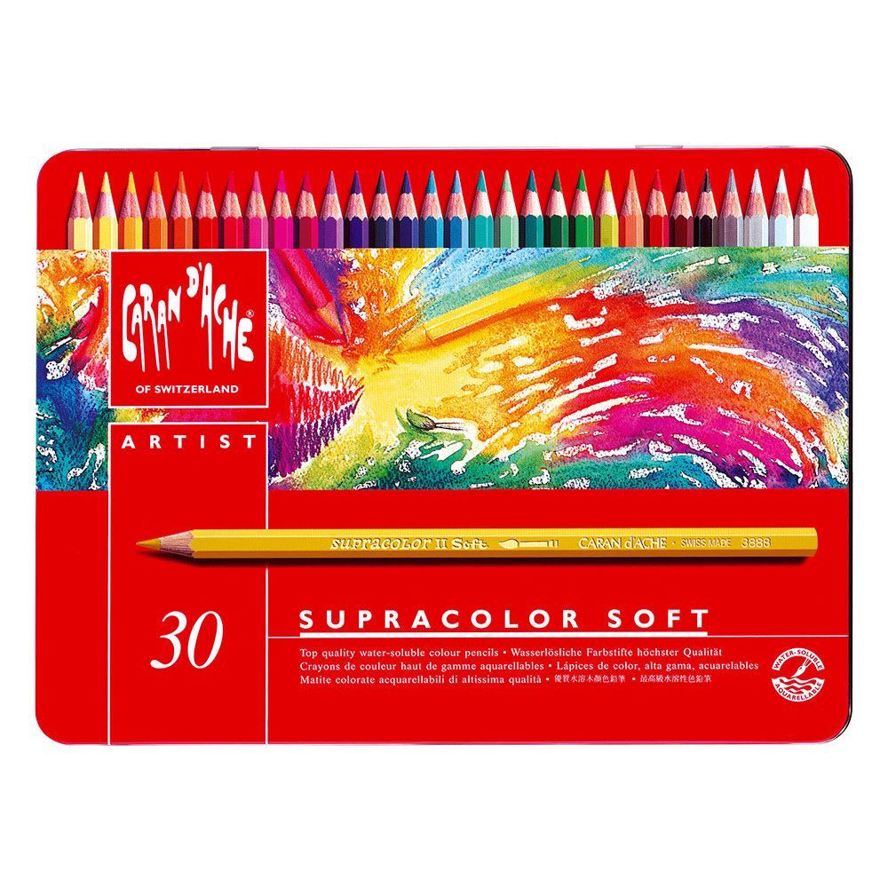 Caran D'Ache Artist Supracolor Pencils, Ass. 30