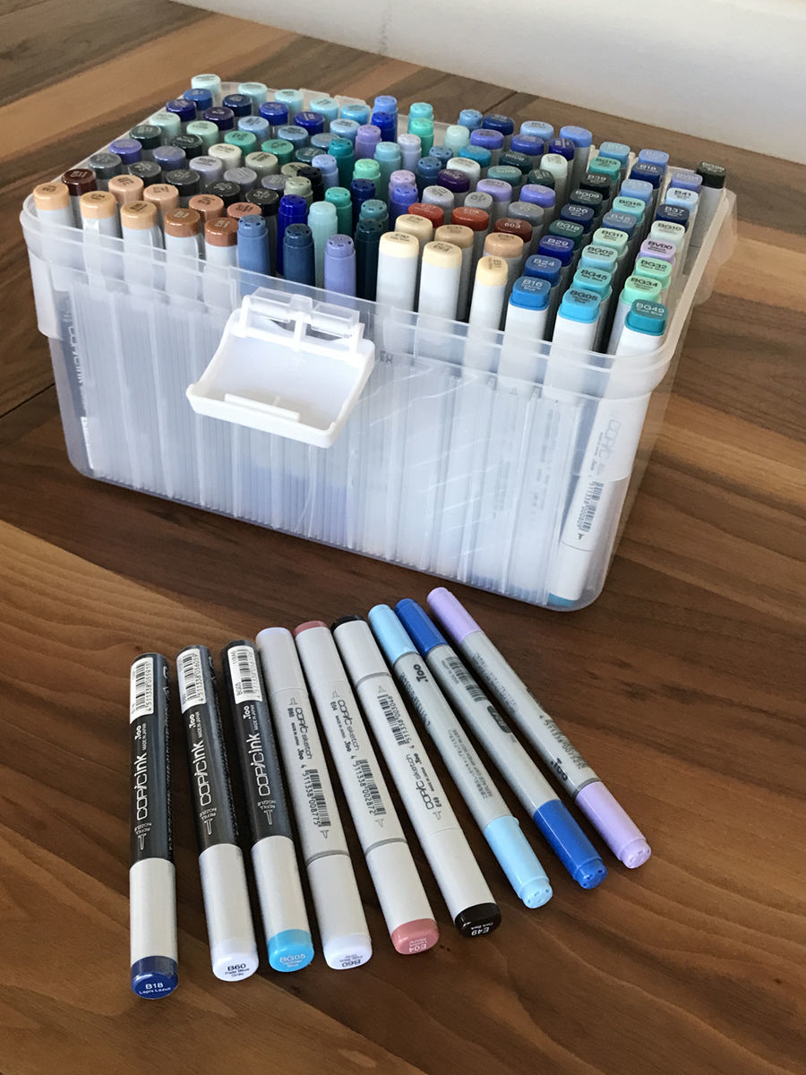Storage Case for Copic Ink Refill and Markers