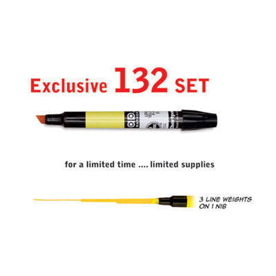 Chartpak AD Markers 132 Set