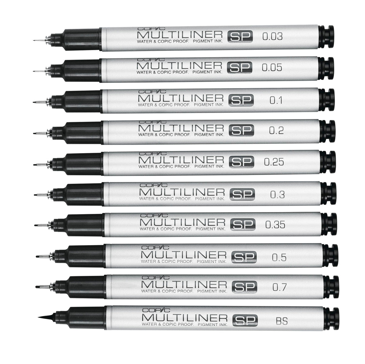 COPIC Multiliner SP Pen Set