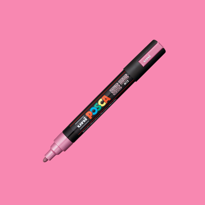 POSCA PC-5M Medium Metal Pink