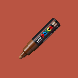POSCA PC-7M Broad Bullet Brown
