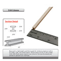 Basswood Column - Size: 5/64'' - 2pk