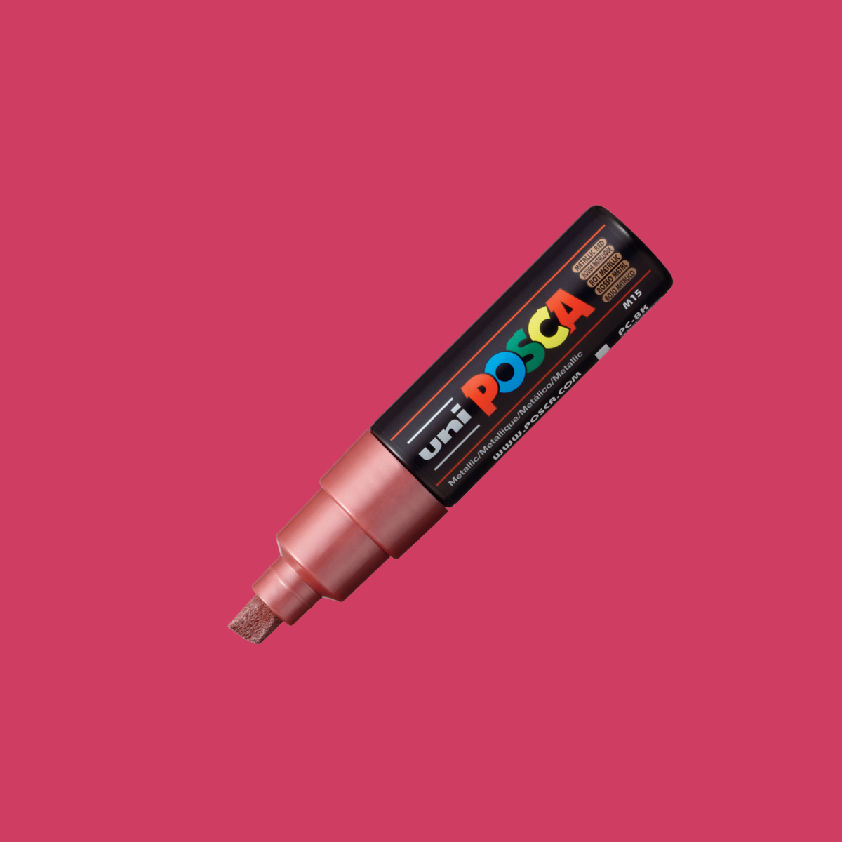 POSCA PC-8K Broad Metal Red