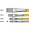 Horse-hair Brushes - Size: Flat Brush No. 1