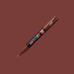 POSCA PC-1M Xfine Brown