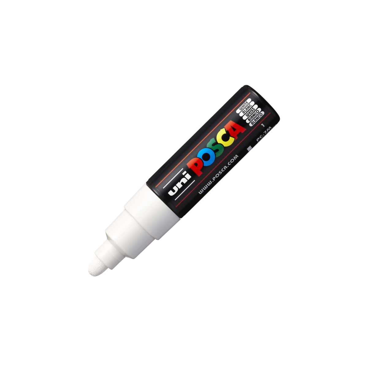 POSCA PC-7M Broad Bullet White