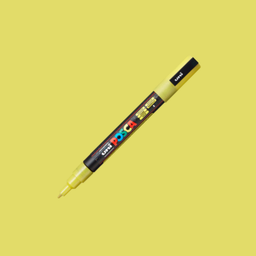 POSCA PC-3M Fine Glitter Yellow