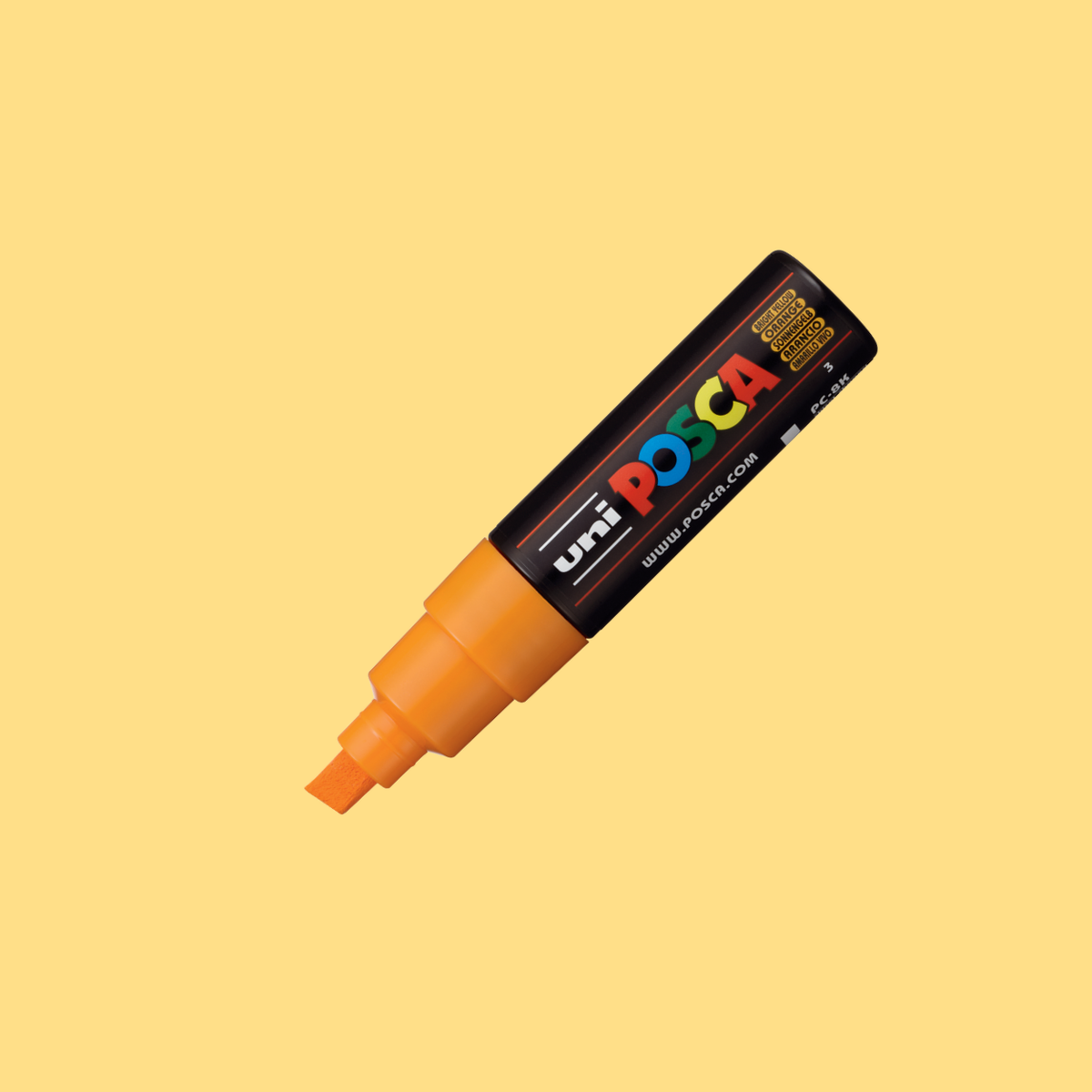 POSCA PC-8K Broad Bright Yellow