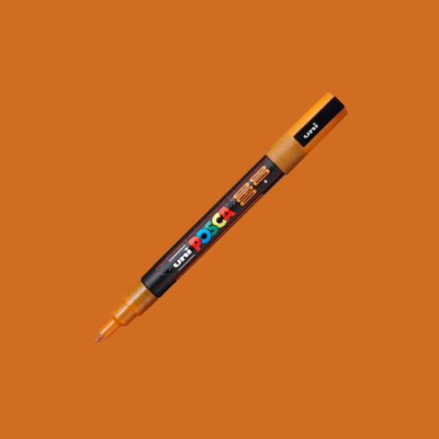 POSCA PC-3M Fine Glitter Orange