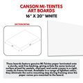 CANSON MI-TEINTES ART BOARDS - Color: WHITE