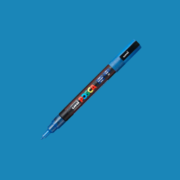 POSCA PC-3M Fine Glitter Blue