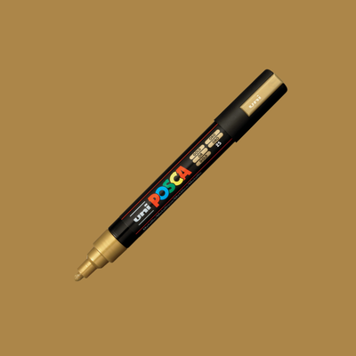POSCA PC-5M Medium Gold