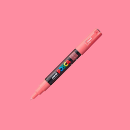 POSCA PC-1M Xfine Coral Pink