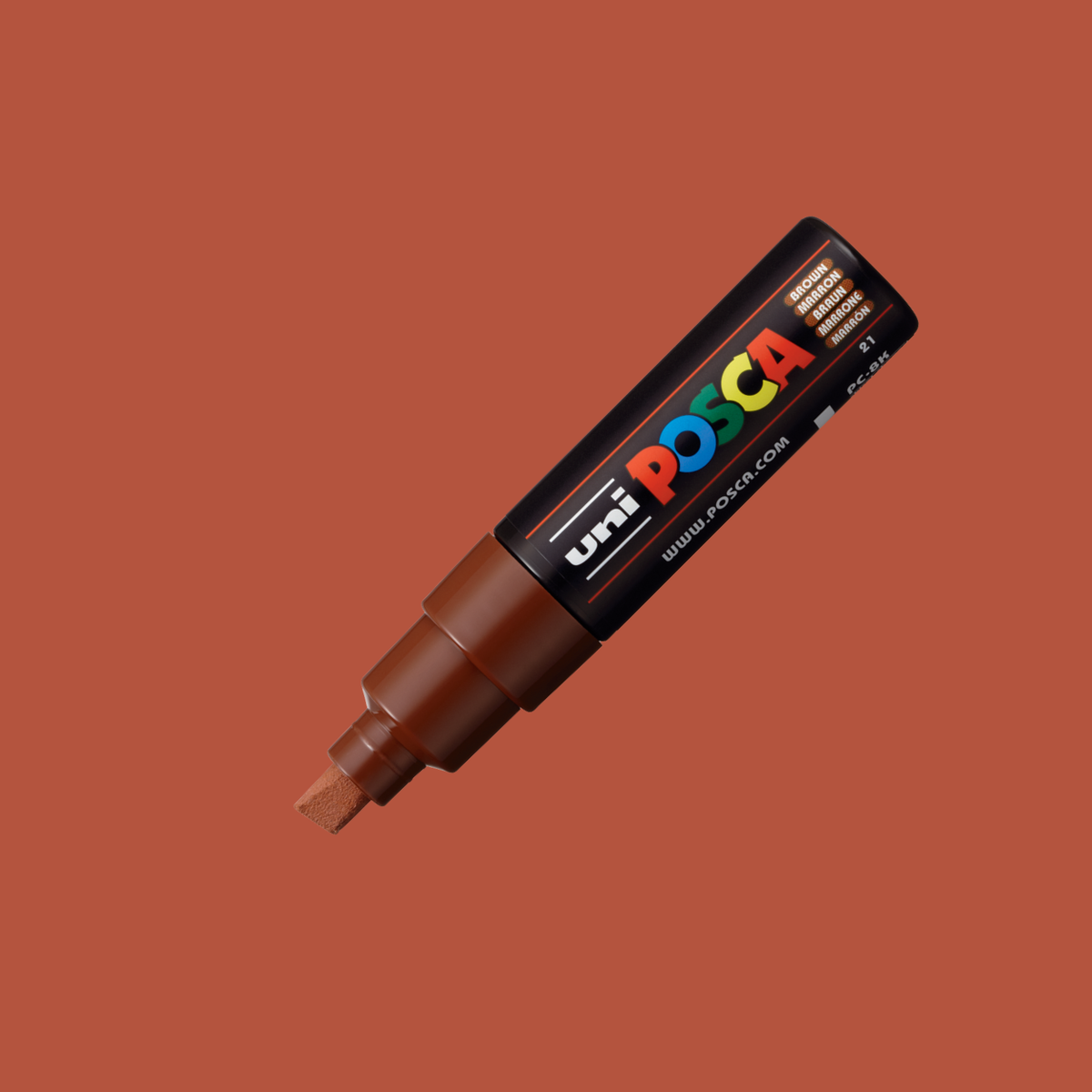 POSCA PC-8K Broad Brown