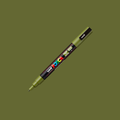 POSCA PC-3M Fine Khaki Green