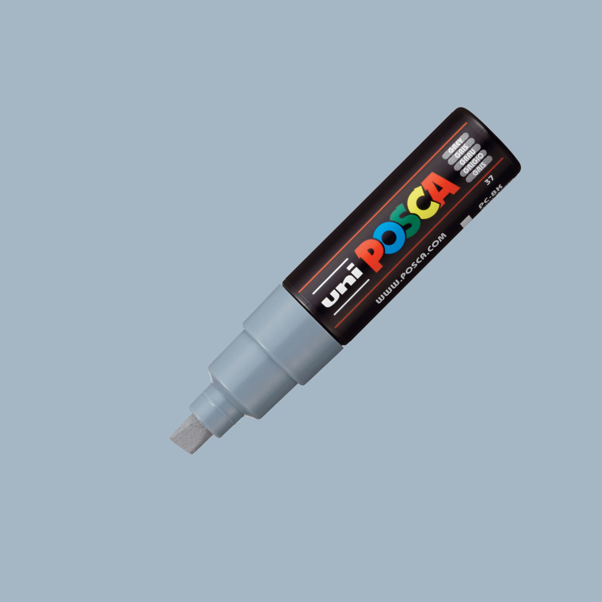 POSCA PC-8K Broad Grey