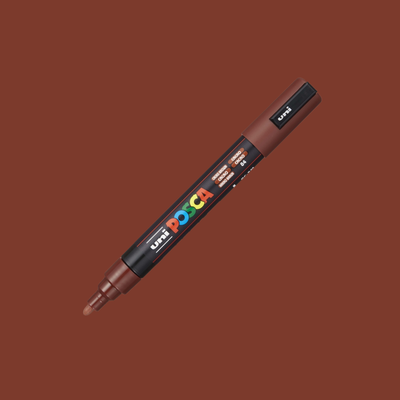 POSCA PC-5M Medium Cacao Brown