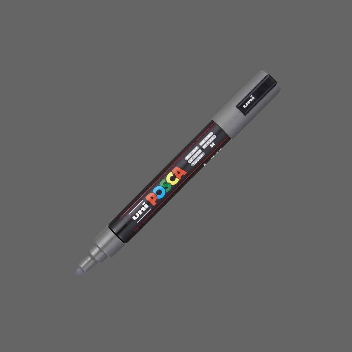 POSCA PC-5M Medium Deep Grey