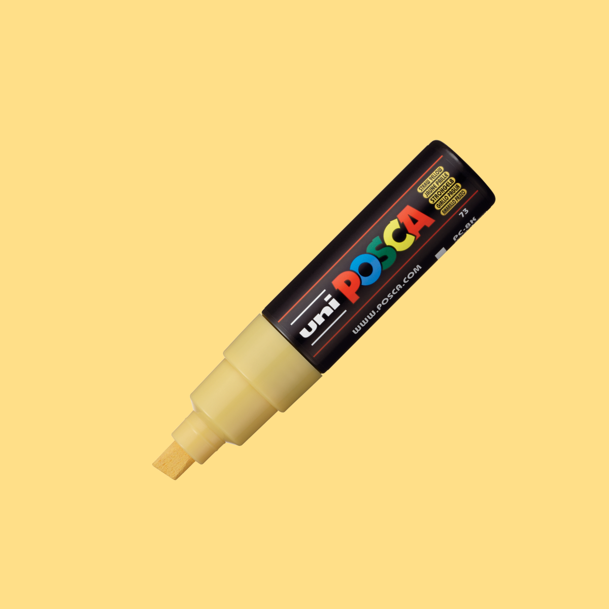 POSCA PC-8K Broad Straw Yellow