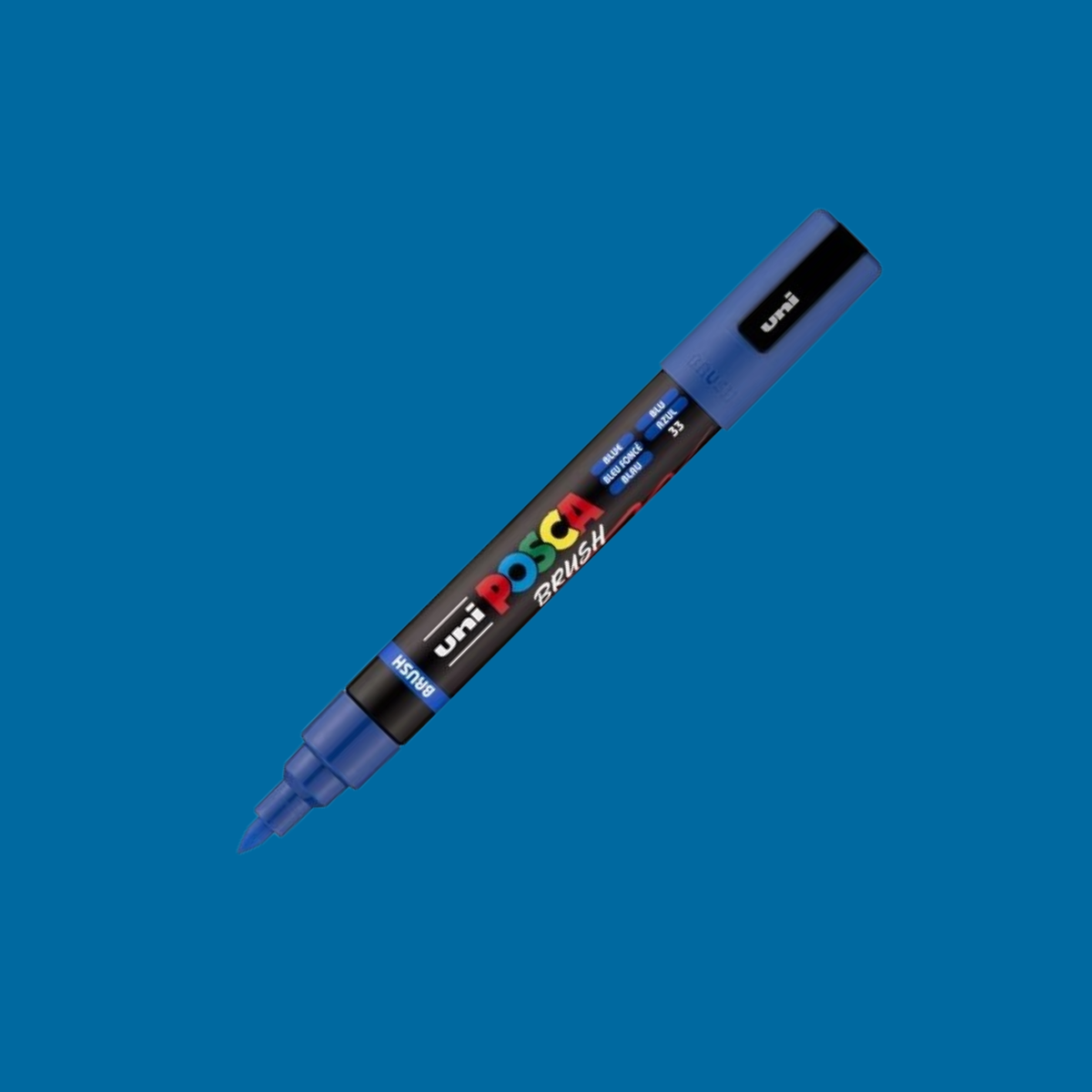 POSCA PC-5BR Brush Tip Blue