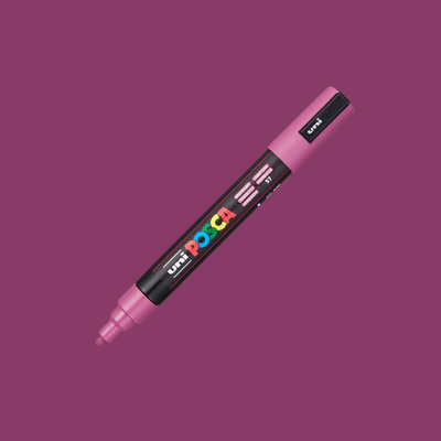 POSCA PC-5M Medium Rassberry