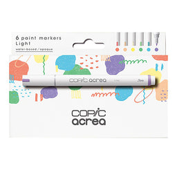 Copic Acrea Paint Markers Sets - 672 Light Colors