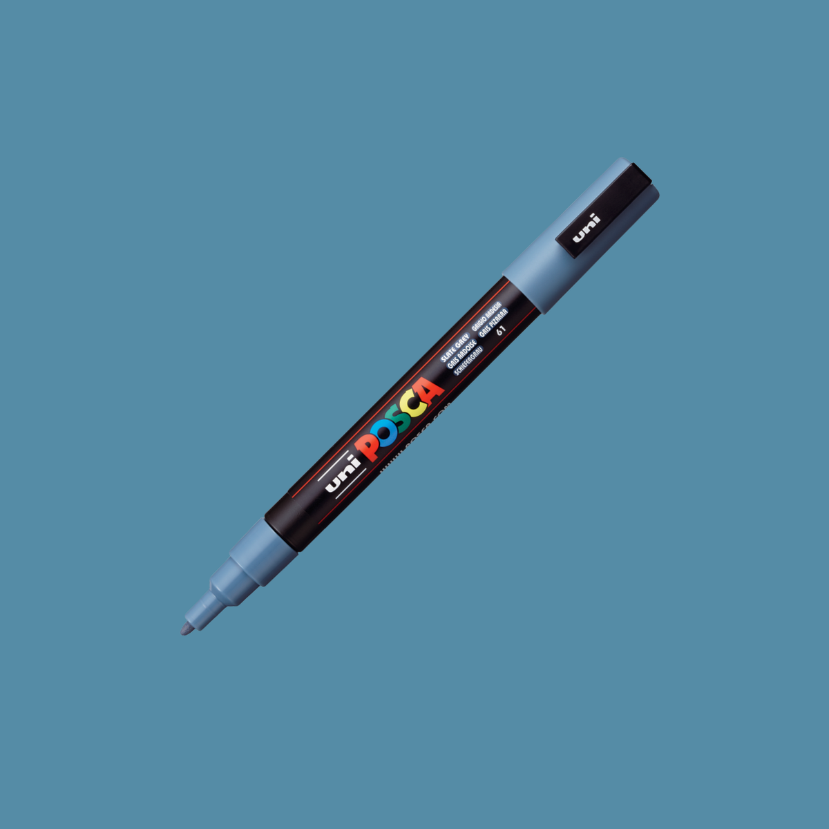 POSCA PC-3M Fine Slate Grey