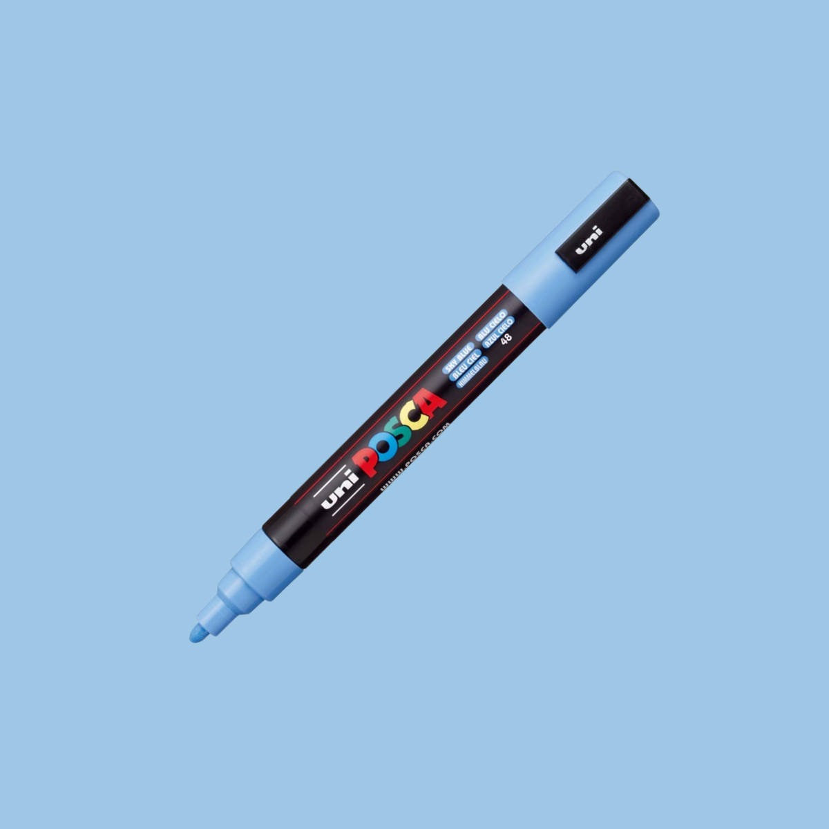POSCA PC-5M Medium Sky Blue