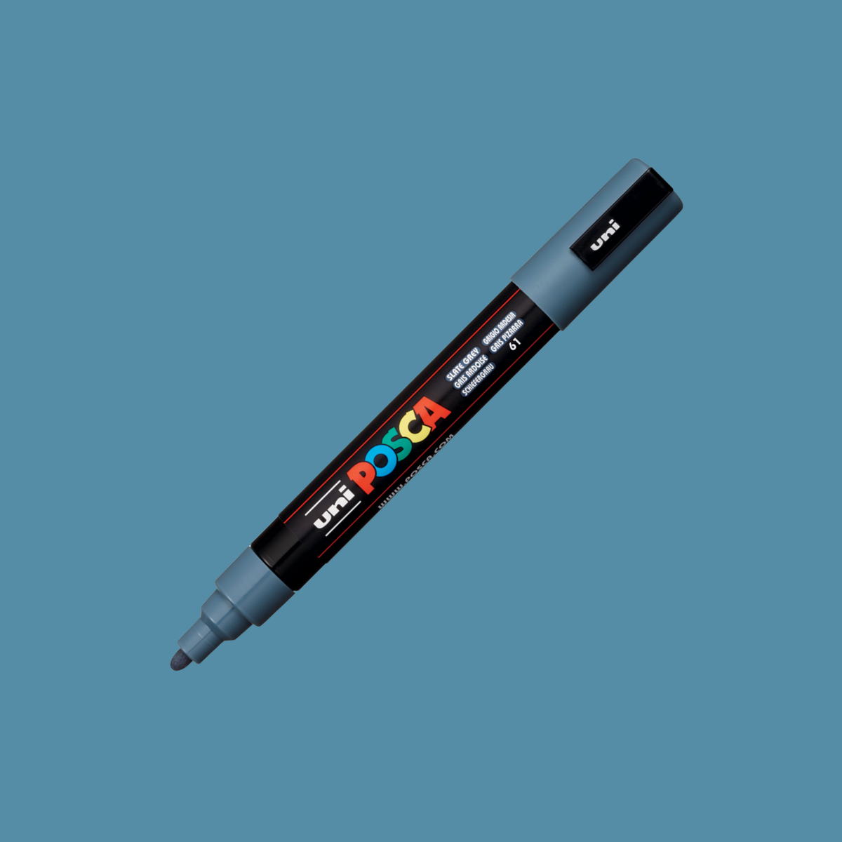 POSCA PC-5M Medium Slate Grey