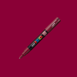 POSCA PC-1M Xfine Red Wine