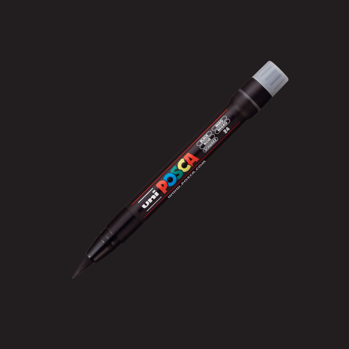 POSCA PCF-350 Brush Black