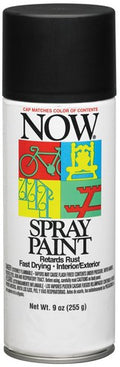 Now Spray Paint - Color: Flat Black
