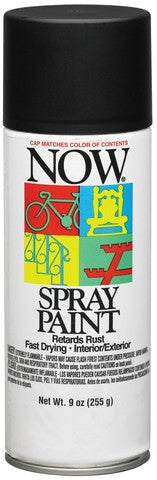 Now Spray Paint - Color: Flat Black