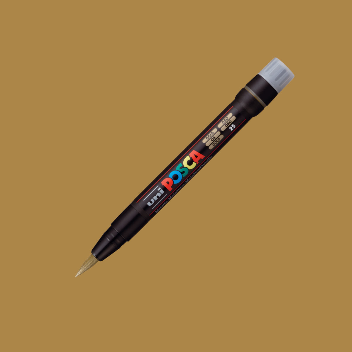 POSCA PCF-350 Brush Gold