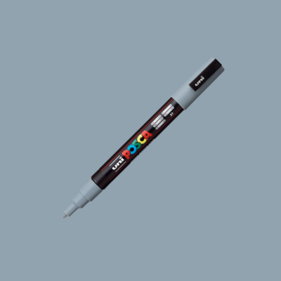 POSCA PC-3M Fine Grey