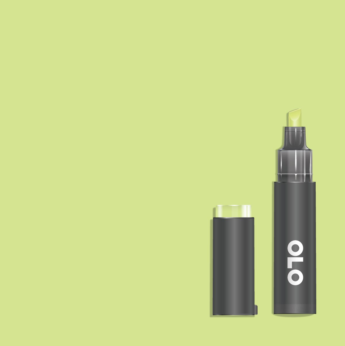 OLO Premium Marker Chisel Brimstone