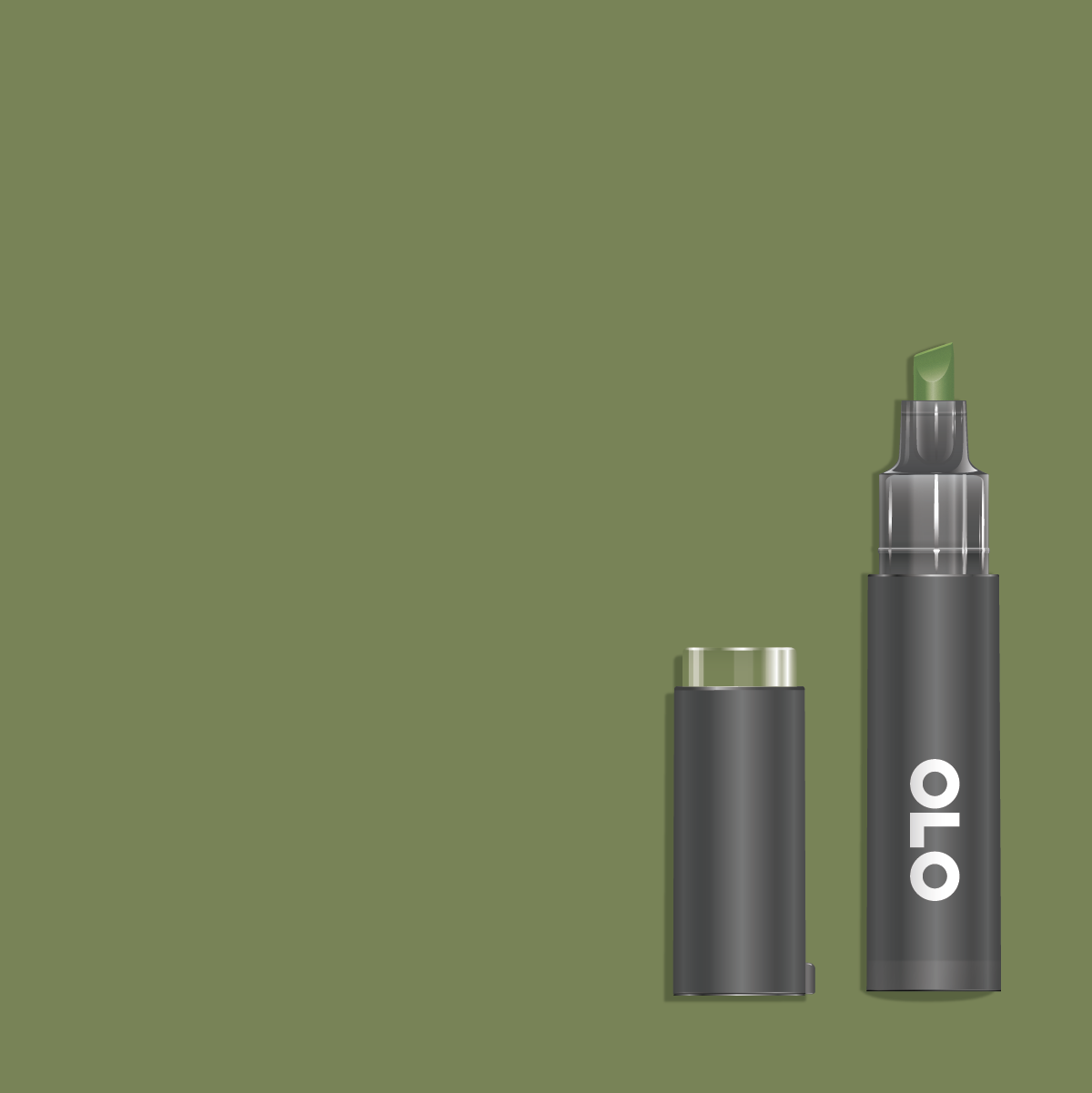 OLO Premium Marker Chisel Moss