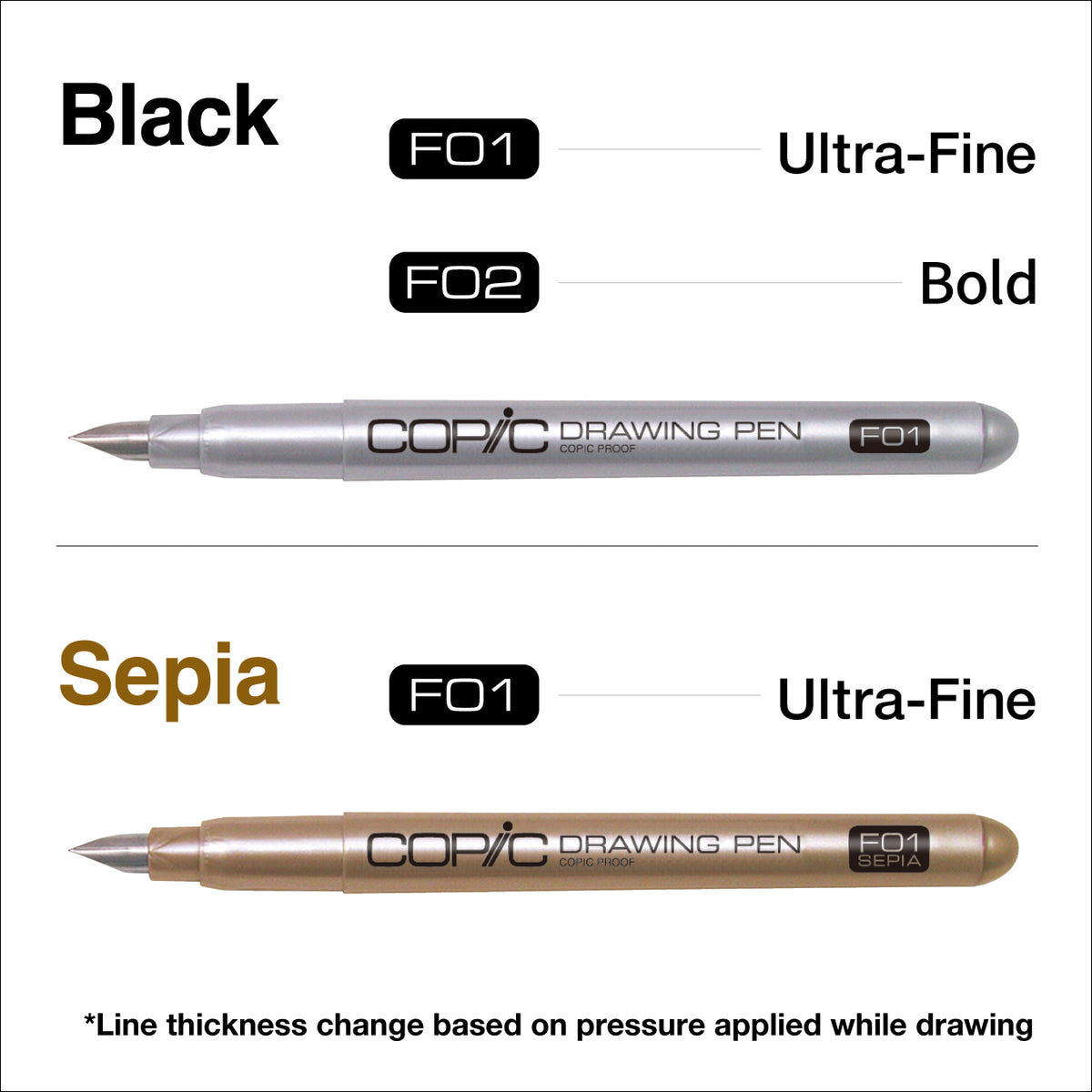 Copic Drawing Pens