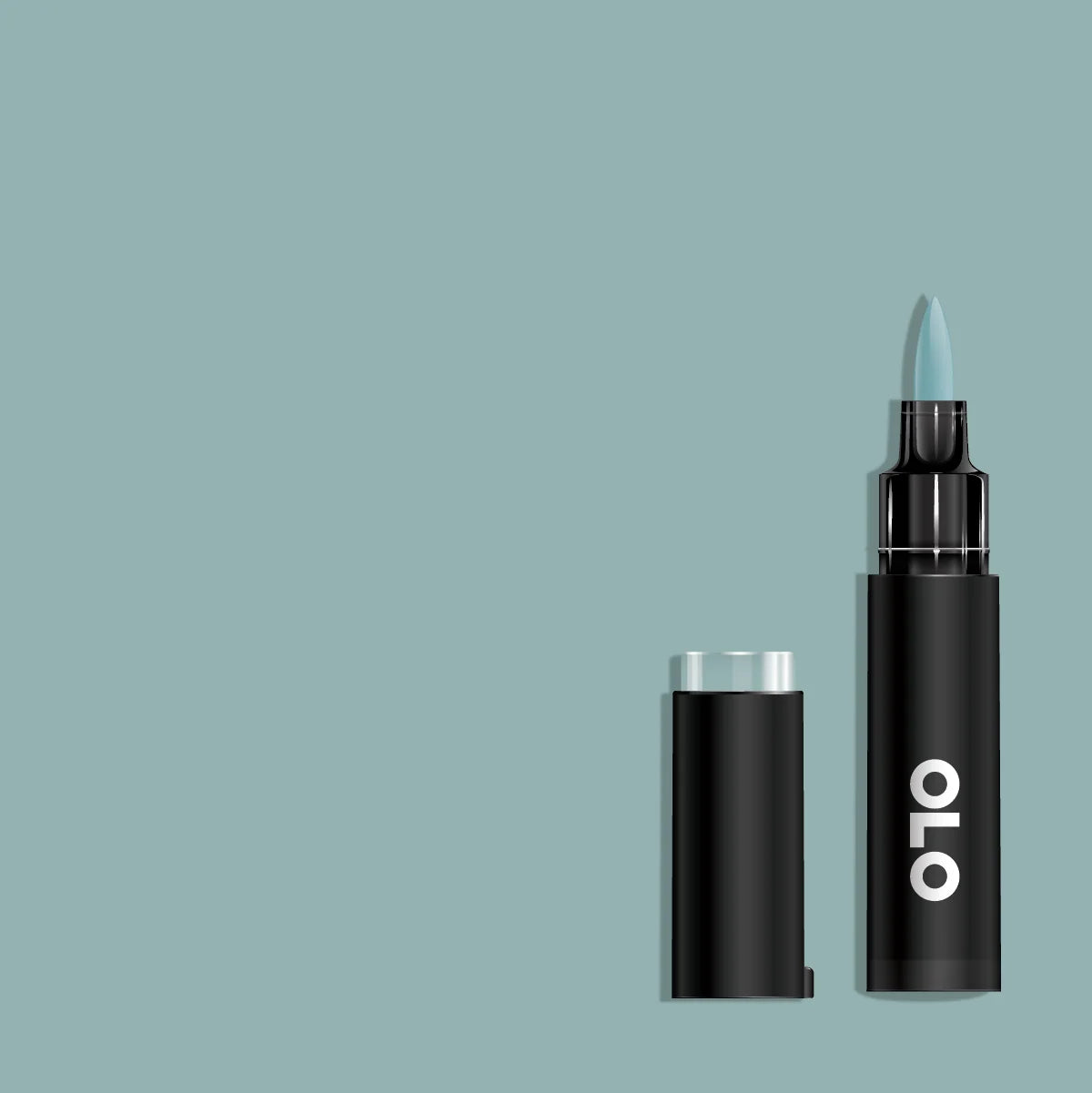 OLO Markers Brush Silver Jade